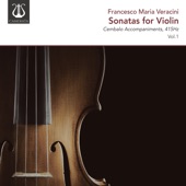 Veracini: Sonatas for Violin, 415Hz, Vol. 1 (Cembalo Accompaniments) artwork