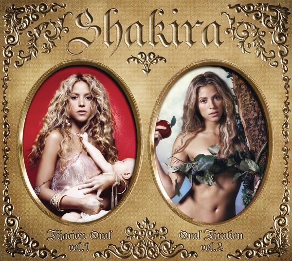 Shakira Oral Fixation, Vols. 1 & 2 (With Bonus Videos) Album Cover