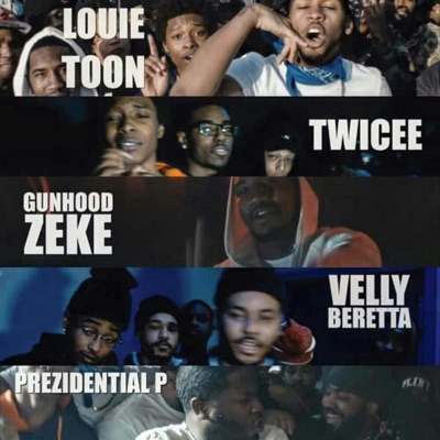 Louie Toon (feat. Velly Baretta, Twicee, Gunhood Zeke & Prezidential P) [Remix] - Single