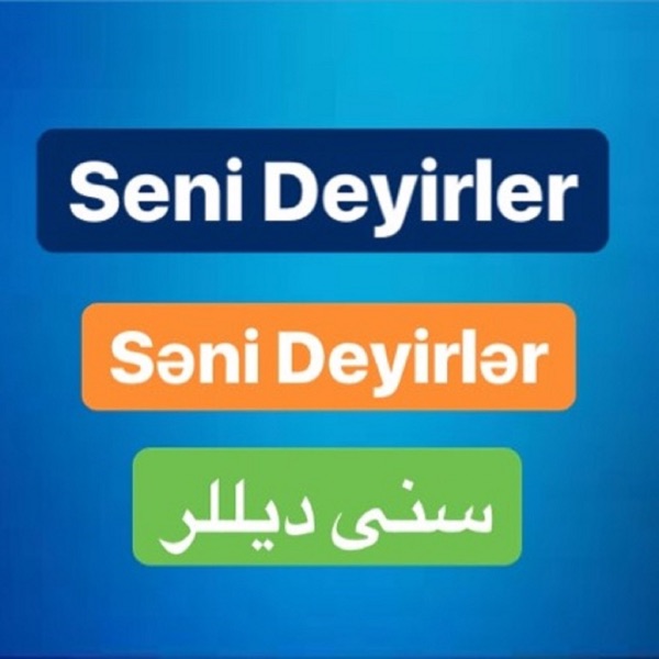 Seni Deyirler (Səni Deyirlər) - Single