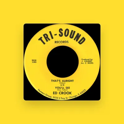 Listen to Ed Crook, watch music videos, read bio, see tour dates & more!
