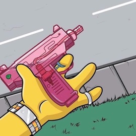 Bout a Bag Bape Simpson