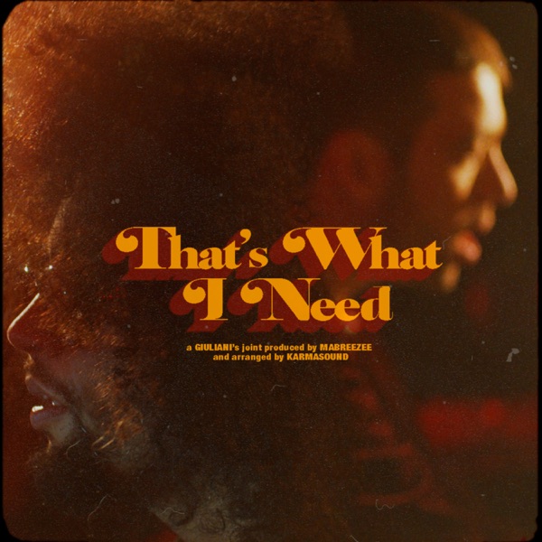 That's What I Need (feat. Mabreezee & Karmasound)
