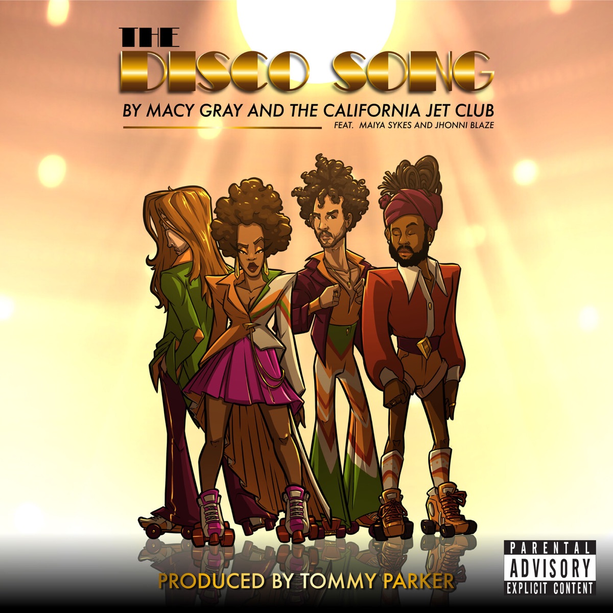 The Disco Song (feat. Jhonni Blaze & Maiya Sykes) - Single - Album by Macy  Gray & The California Jet Club - Apple Music