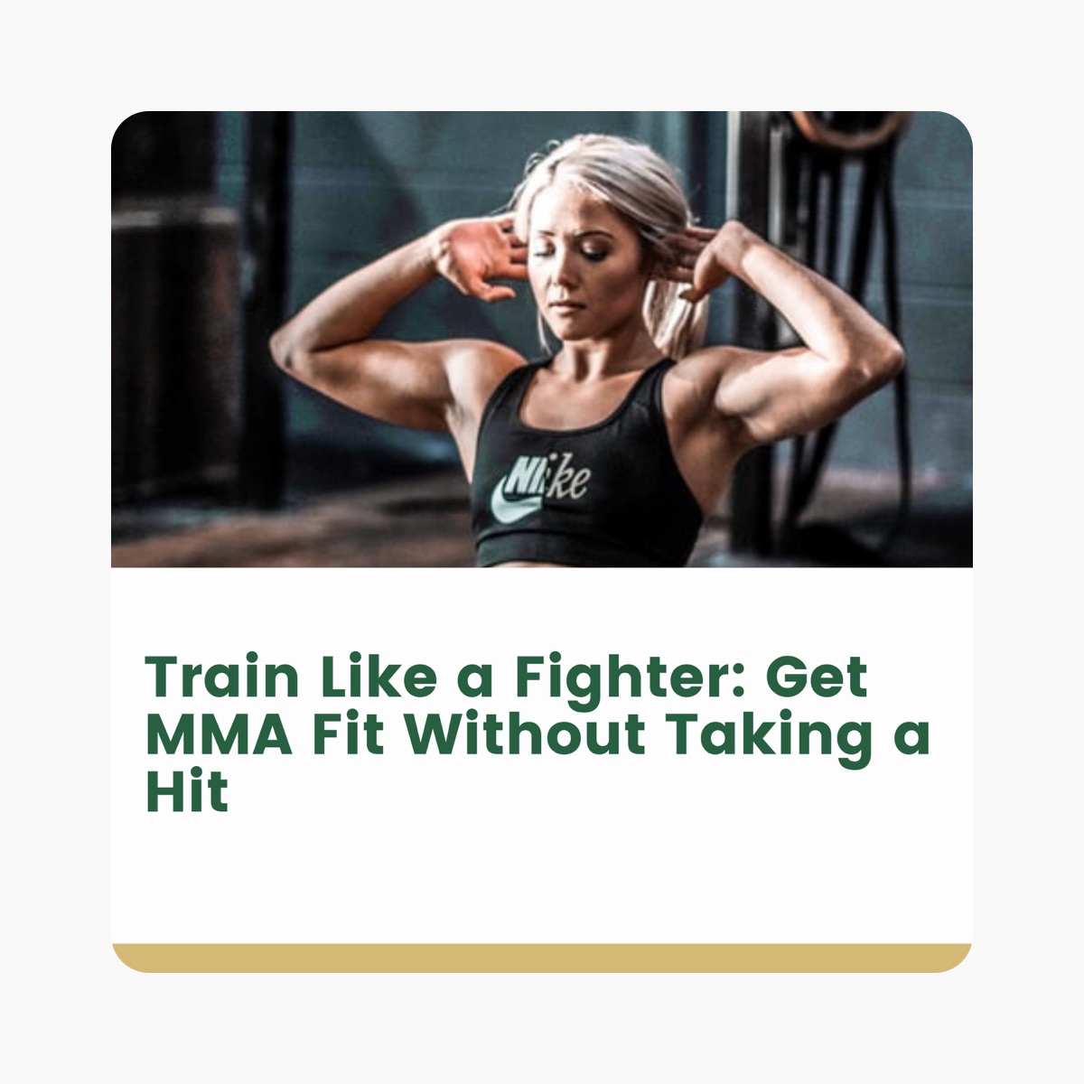 How to get deals in mma shape