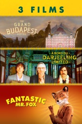 The Grand Budapest Hotel + A bord du Darjeeling Limited + Fantastic Mr. Fox - Collection 3 films