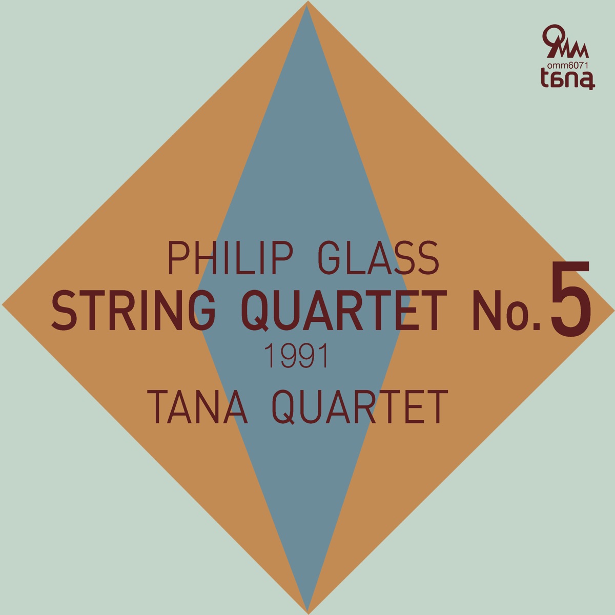 Philip Glass: String Quartet No. 5 (1991) - EP by Tana Quartet on Apple  Music
