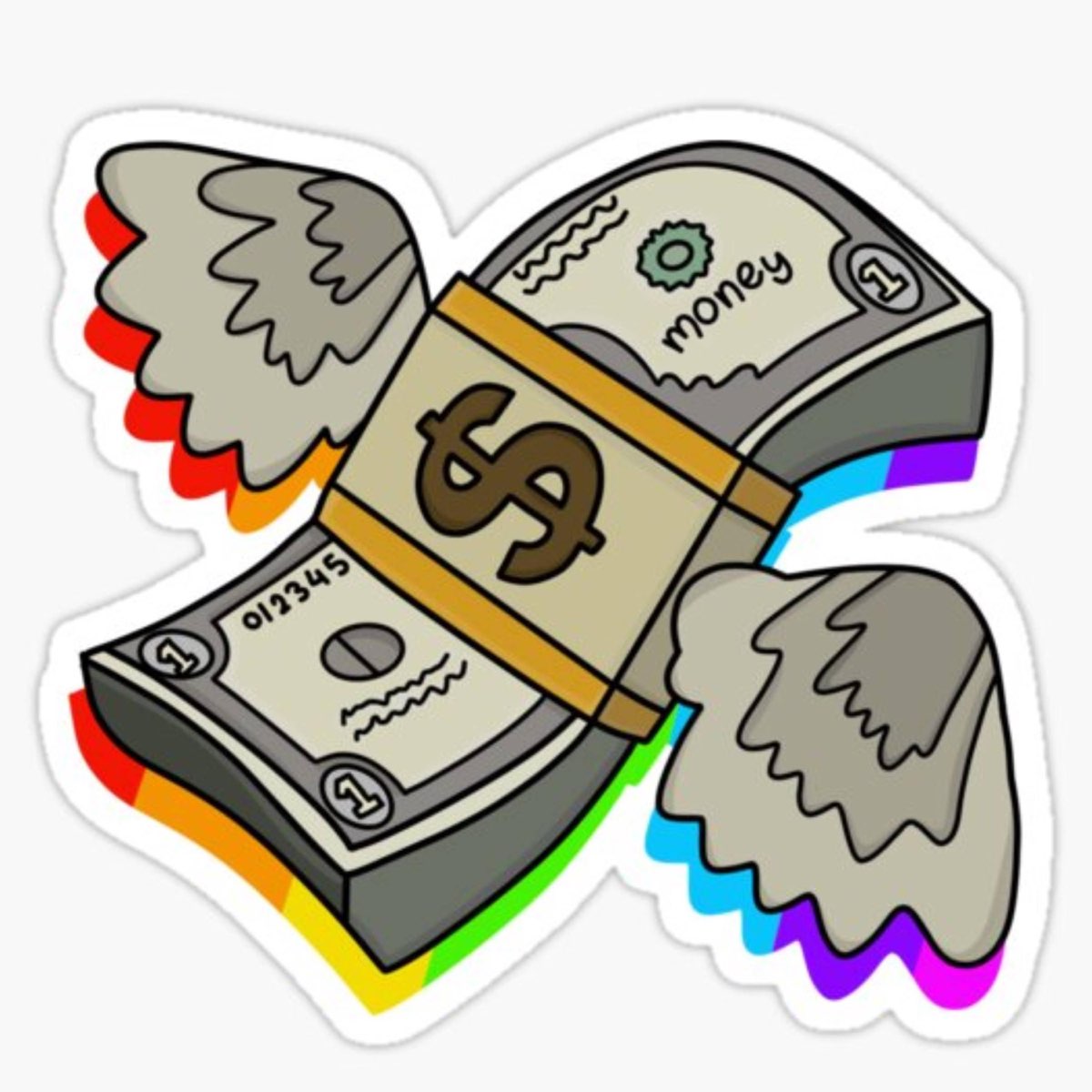 Sticker money