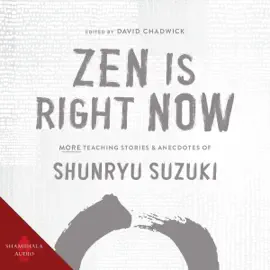 Zen Is Right Now: More Teaching Stories and Anecdotes of Shunryu Suzuki, Author of Zen Mind, Beginner's Mind (Unabridged)