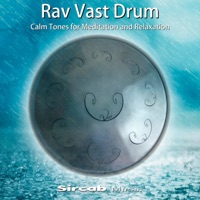 Album cover for Rav Vast Drum: Calm Tones for Meditation and Relaxation by Sircab Music