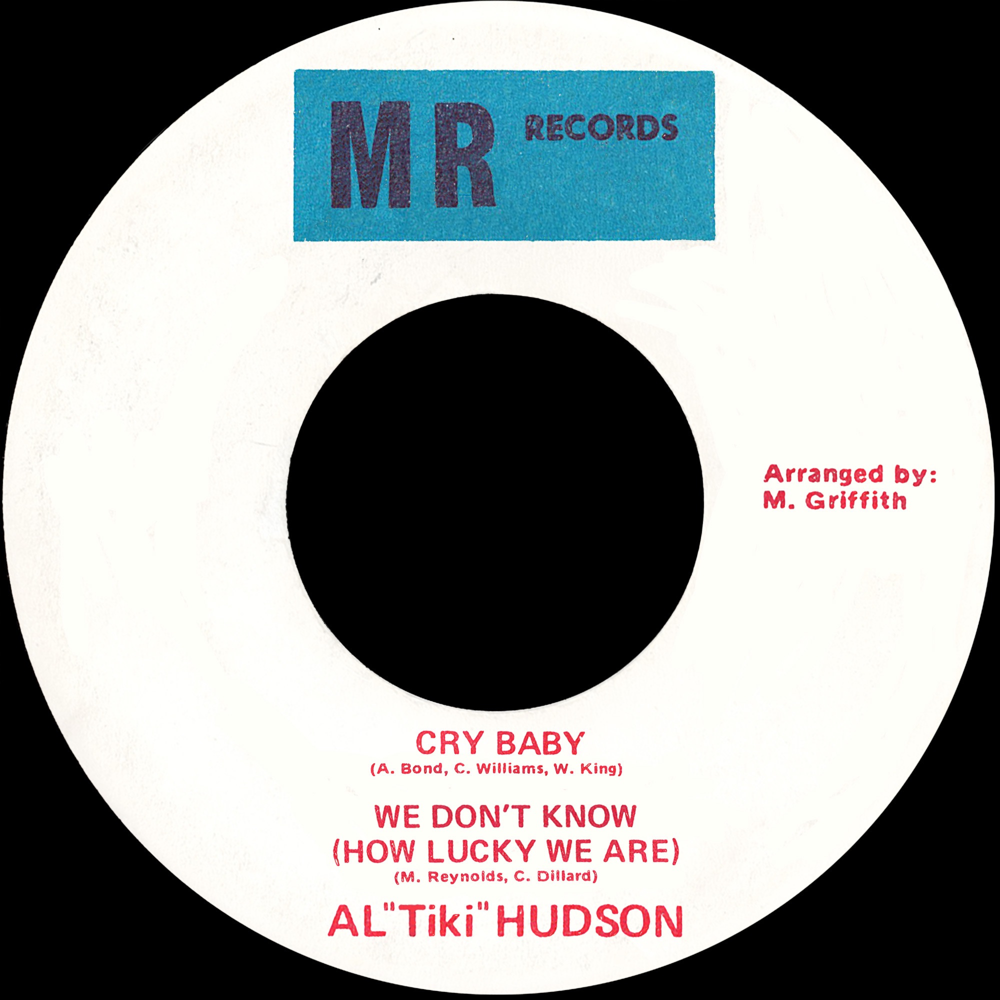 Al (Tiki) Hudson - Cry Baby