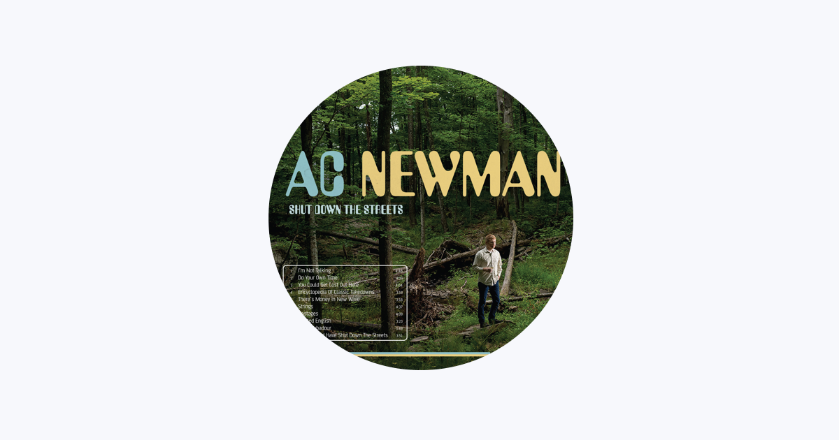 A.C. Newman on Apple Music