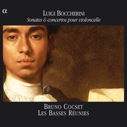 Boccherini: Sonates &amp; concertos pour violoncelle - Bruno Cocset &amp; Les Basses Réunies Cover Art