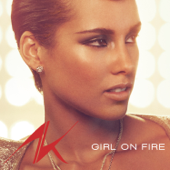 Girl On Fire - Alicia Keys Cover Art