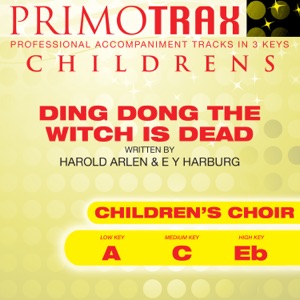 Ding Dong the Witch is Dead (Halloween Primotrax) [Performance Tracks]