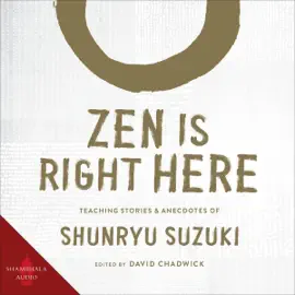 Zen Is Right Here: Teaching Stories and Anecdotes of Shunryu Suzuki, Author of Zen Mind, Beginner's Mind (Unabridged)