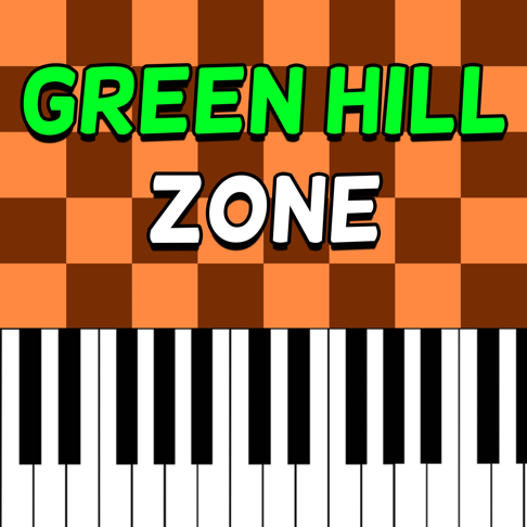 Sonic The Hedgehog OST / Green Hill Zone / Piano Tutorial / Notas Musicales  