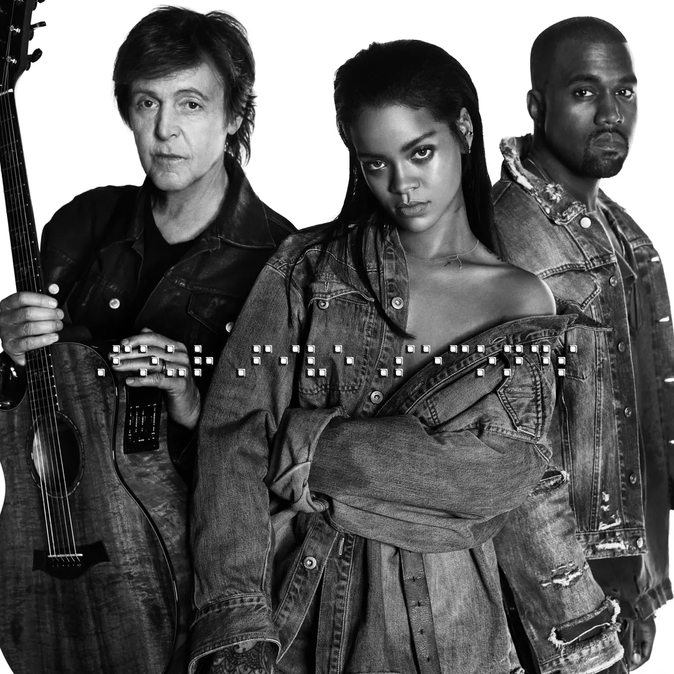 Rihanna, Kanye West & Paul McCartney – FourFiveSeconds – Single (2015) [iTunes Match M4A]