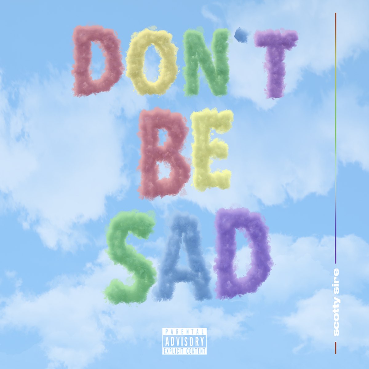 Don be sad. Don't be Sad). Sad don't be Sad. Don't be. Don't be Sad i'm here.