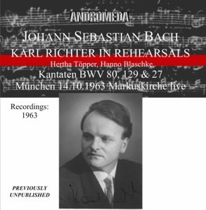 Wer weiß, wie nahe mir mein Ende, BWV 27 (Excerpts in Rehearsal) III. Willkommen will ich sagen [Live]