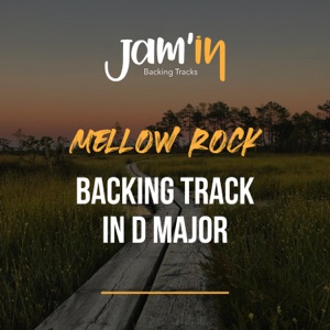 Mellow Rock Guitar Backing Track in D Major