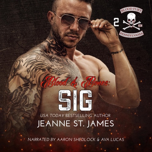 Blood & Bones: Sig: Blood Fury MC, Book 2 (Unabridged) cover