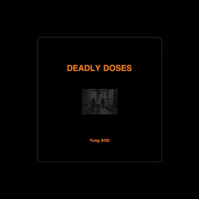 Listen to Yung Aod, watch music videos, read bio, see tour dates & more!