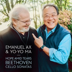 BEETHOVEN/HOPE AMID TEARS/CELLO SONATAS cover art