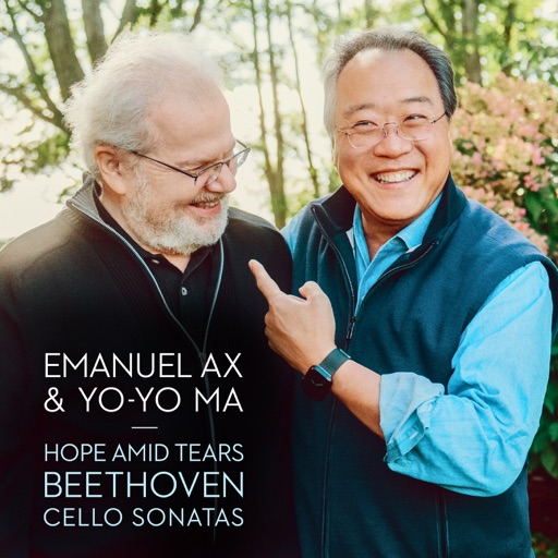 Art for Sonata No. 5 in D Major, Op. 102 No. 2: II. Adagio con molto sentimento d'affetto by Yo-Yo Ma & Emanuel Ax