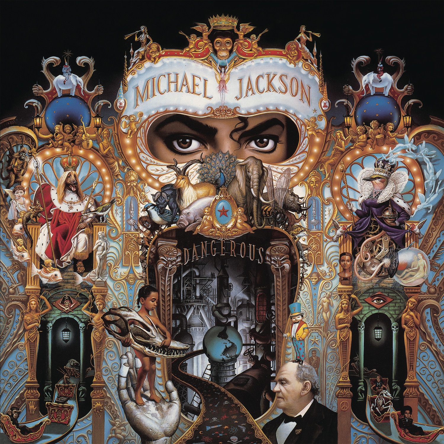 Dangerous by Michael Jackson album artwork