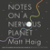 Matt Haig - Notes on a Nervous Planet (Unabridged)