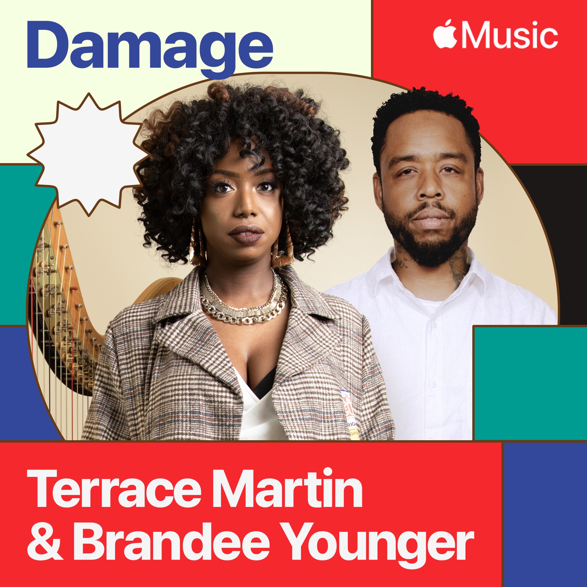 Terrace Martin & Brandee Younger - Damage - Single