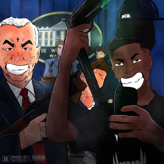 Cover artwork for bitch im joe biden