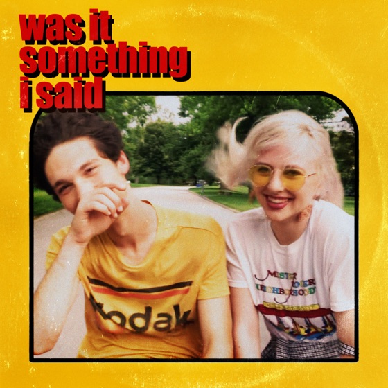 Cover artwork for Was It Something I Said
