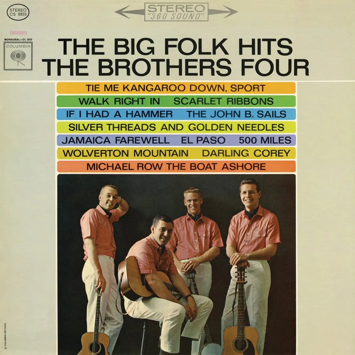 洋楽 ALL ABOUT THE BROTHERS FOUR ザ・ブラザース・フォア all about the brothers four SOPJ45-46