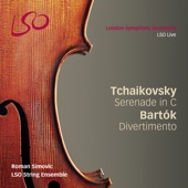 Tchaikovsky: Serenade for Strings in C – Bartók: Divertimento artwork