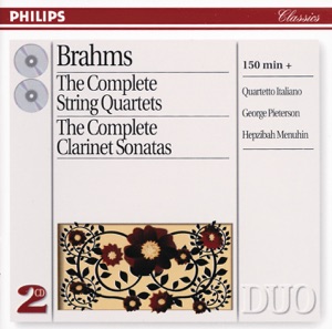 Brahms: The Complete String Quartets, The Complete Clarinet Sonatas