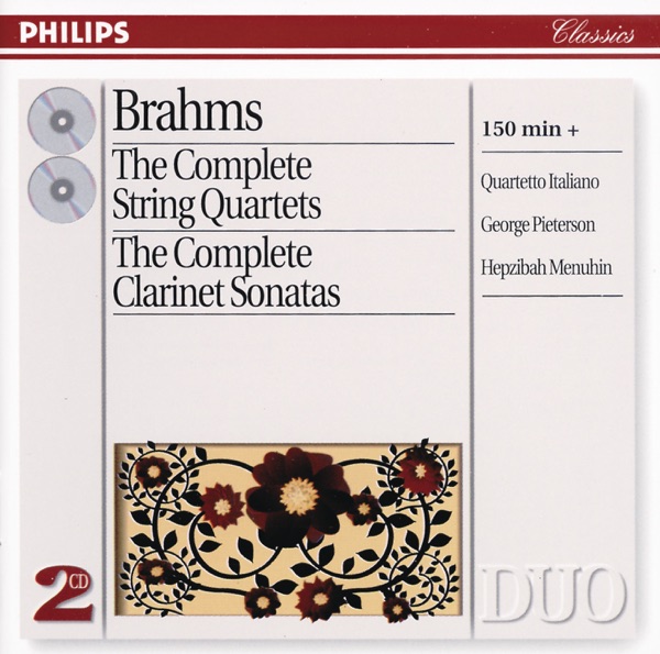 Brahms: The Complete String Quartets, The Complete Clarinet Sonatas