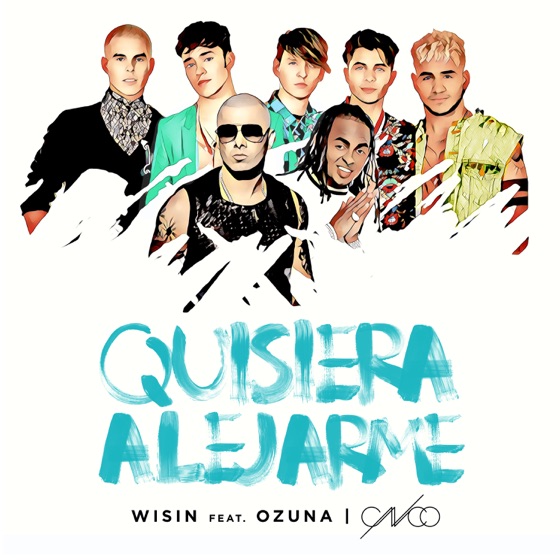 Cover artwork for Quisiera Alejarme (feat. Ozuna & CNCO)