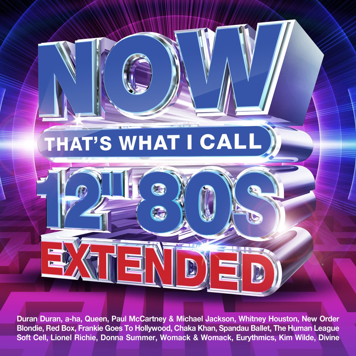  NOW That s What I Call 12 80s Extended Album By Various Artists 