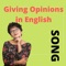 Giving Opinions in English Song artwork