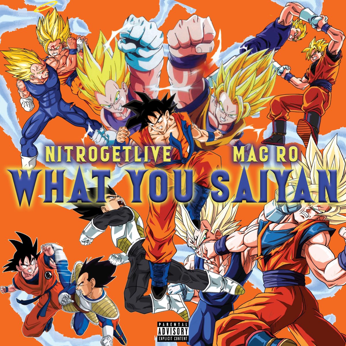 ‎Goku x Vegeta Rap (What You Saiyan) [feat. NiTROGETLiVE] - Single by ...