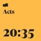 Acts 20:35 (feat. Christopher Russell Clark) - Verses lyrics