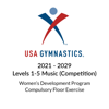 2021-2029 Women’s Development Program Compulsory Floor Exercise (Music for Competition) - EP - USA Gymnastics