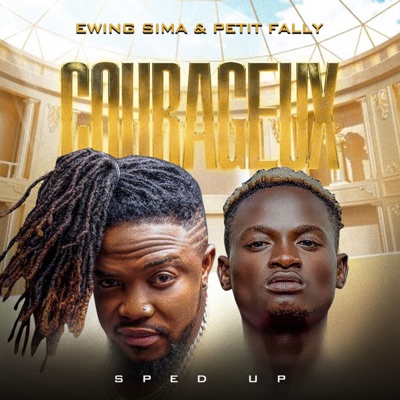 Courageux (sped up) (feat. Petit fally) - Single