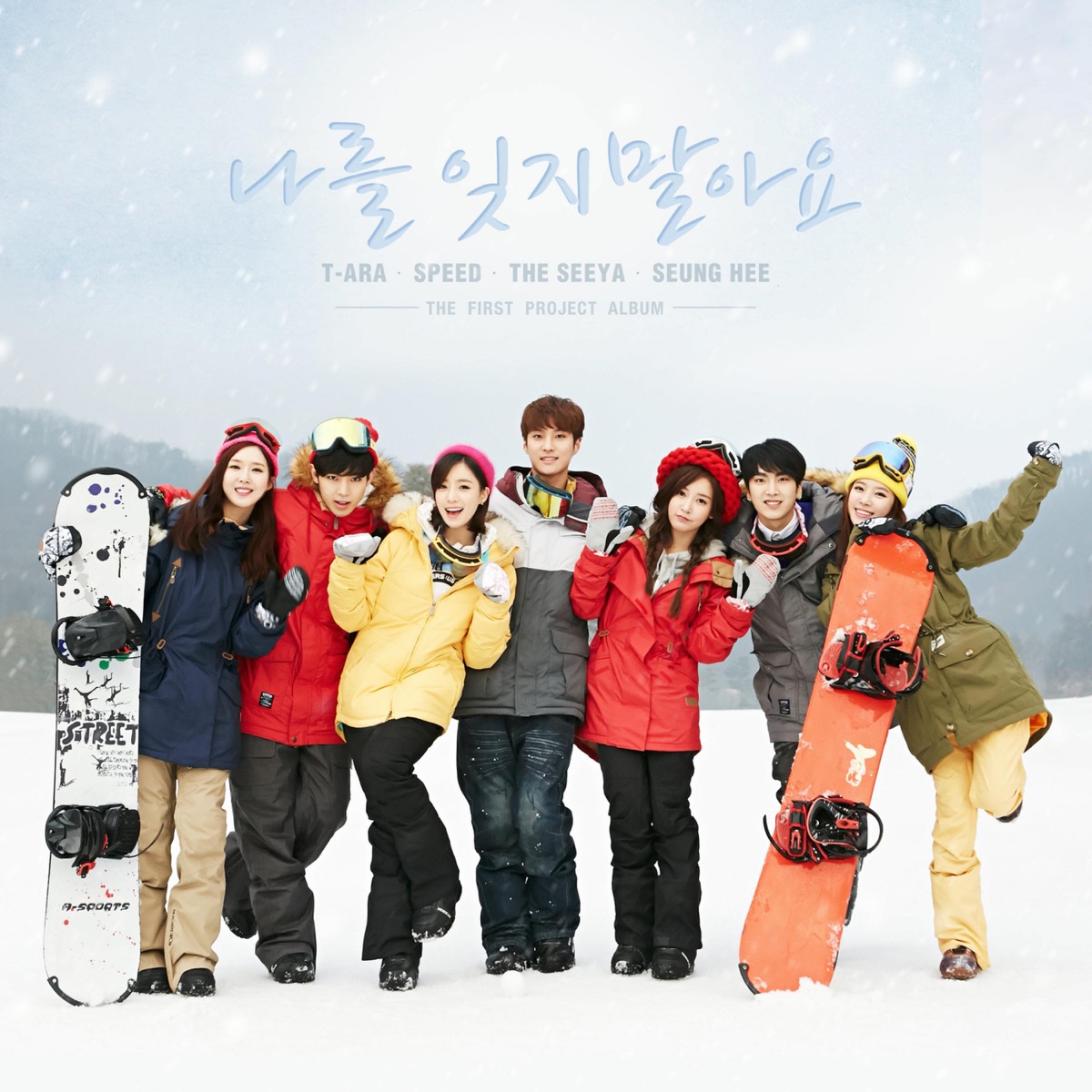 T-ara, Speed, THE SEEYA & SEUNG HEE – White Snow – Single