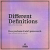 Different Definitions - Single