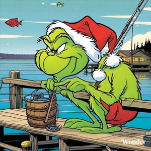 Fishing with the Grinch