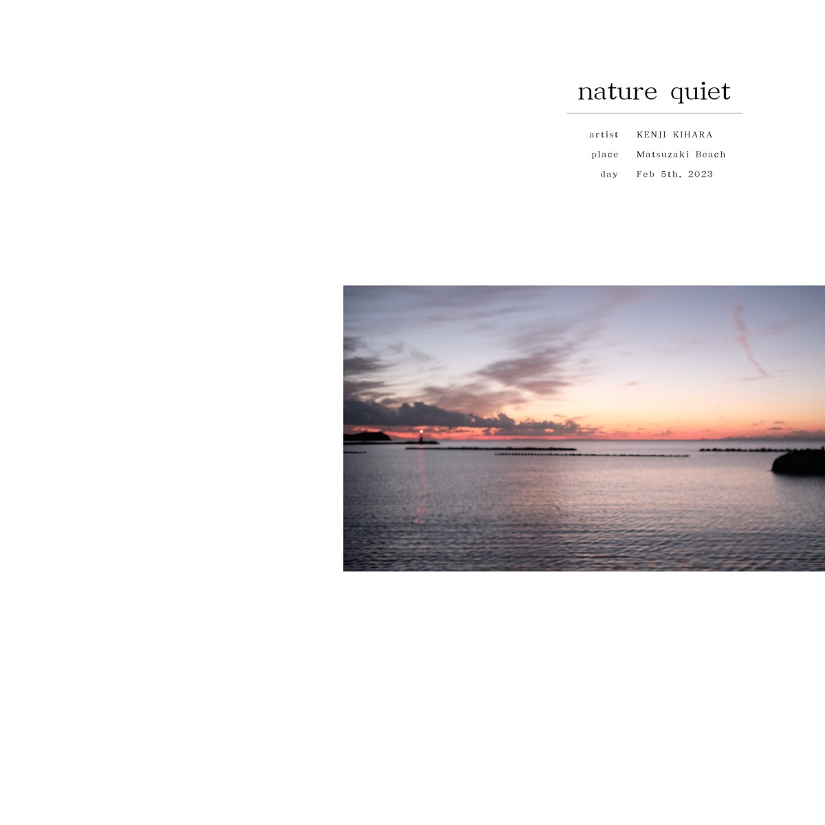 ‎Matsuzaki Beach, Feb 5th, 2023 - Single by KENJI KIHARA on Apple Music