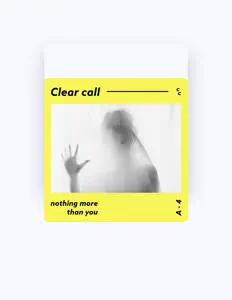 Listen to Clear Call, watch music videos, read bio, see tour dates & more!